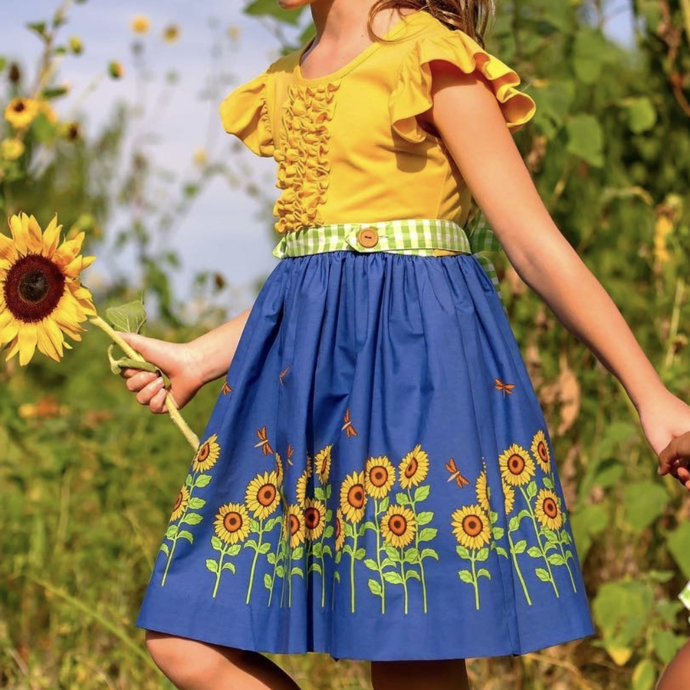 Eleanor Rose Sunflower Fields Dress